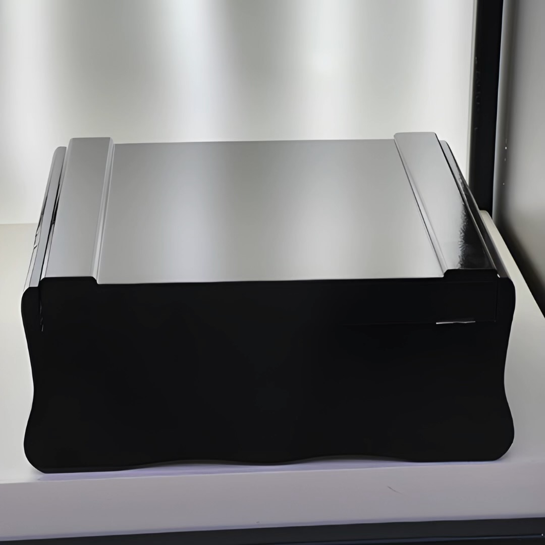 صندوق سراميك مربع اسود او بني